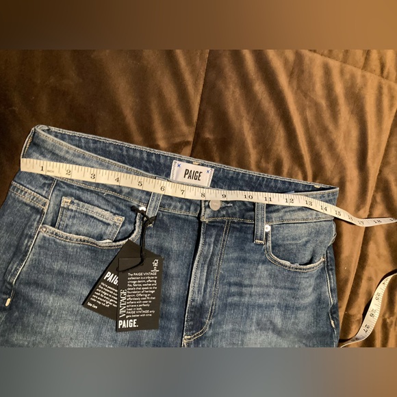 PAIGE brand, size 28, new with tags, Leenah high rise ankle trouser leg, comfy - Picture 4 of 14